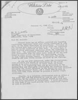 Letter from Rep. Wilhelmina Delco to W.J. Estelle, February 11, 1980