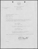 Letter from William P. Clements Jr. to George Strake, regarding appointments, December 21, 1979