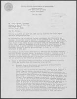 Letter from Taylor D. August, Office for Civil Rights to Tom B. Rhodes of Governor's Special Committee, May 28, 1982
