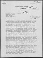 Letter from Senator Bob Dole to William P. Clements, Jr., July 3, 1979