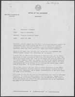 Memo from William P. Clements Jr. to Paul Wrotenbery, regarding juvenile probation issues, April 24, 1980