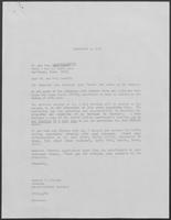 Correspondence between Deborah P. Findlay and Mr. and Mrs. Gale Lovell, May 9 - September 8, 1988