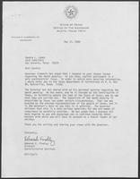 Correspondence between Deborah P. Findlay and Sandra L. Lopez, May 17 - December 21, 1988