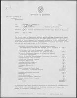 Memorandum from Jarvis E. Miller to Governor William P. Clements, Jr., July 5, 1982