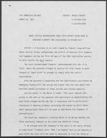 Press release regarding Judge Justice acknowledging good faith effort being made by Governor Clements and Legislature in prison suit, March 16, 1987