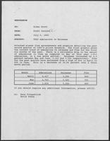 Memo from Scott Carruth to Rider Scott regarding TDCJ Admissions vs Releases, July 9, 1990