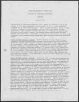 Texas Department of Corrections Division of Continuing Education Overview, August 1988