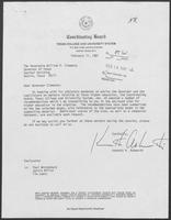Letter from Kenneth H. Ashworth to William P. Clements, Jr., February 11, 1981