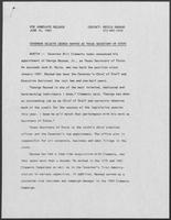 News release from the Texas Office of the Secretary of State regarding recent appointments, June 16, 1989
