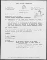 Letter from Allen Beinke to William P. Clements, Jr. and Bill Hobby with attached comments regarding the Houston Downtown Management District, February 21, 1990