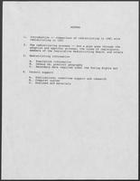 Series of documents related to redistricting, undated