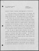 Press release regarding Charles T. Terrell, Chairman, Texas Department of Corrections, January 23, 1989