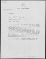 Correspondence regarding Historic Buildings at Sam Houston State University, February- March 1982