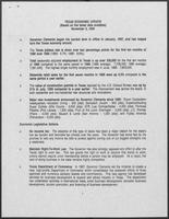 Texas Economic Update (Based on the latest data available), November 3, 1989