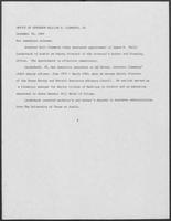 Press release from the Office of Governor William P. Clements, Jr. regarding appointments, December 16, 1980
