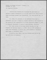Press release from the Office of Governor William P. Clements, Jr. regarding appointments, December 10, 1979