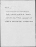 Press release from the Office of Governor William P. Clements, Jr. regarding appointments, May 21, 1979