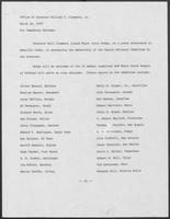 Press release from the Office of Governor William P. Clements, Jr. regarding appointments, March 30, 1979