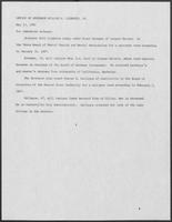 News release from William P. Clements, Jr., regarding recent appointments, May 13, 1981