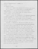 News release from William P. Clements, Jr., regarding recent appointments, November 5, 1979