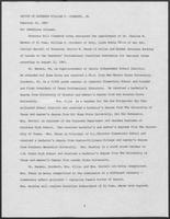 News release from the Office of Governor William P. Clements, Jr., regarding recent appointments, February 25, 1982