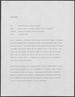 Memorandum from Walter O'Dell to David Herndon regarding review of Clemency Office procedures, June 30, 1982