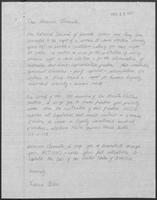 Correspondence between Yolande Allison and William P. Clements concerning Abortion Rights, October 13 to 15, 1987