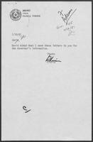 Memorandum from Gloria Turner to Janie Harris, July 10, 1981