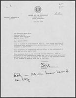 Correspondence between Governor William P. Clements and Mark White, July 23-26, 1979