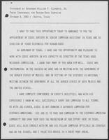 Statement by William P. Clements for the Press Conference for the Reagan-Bush Campaign, October 8, 1980