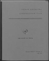 Prison Financing and Construction Plan, State of Texas, July 1987