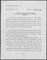Remarks by Governor Bill Clements for the Texas Bankers Association Annual Convention, May 3, 1990