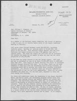 Letter from Bob Anderson to William P. Clements, January 10, 1974