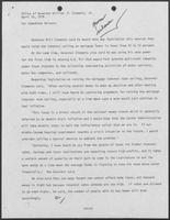 News release from the Office of Governor William P. Clements, Jr., regarding legislation raising interest ceiling on mortgage loans, April 16, 1979