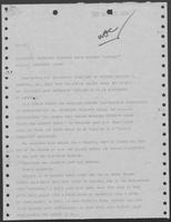 Article titled "Secretary Clements warns against 'euphoric' S.A.L.T. agreement," May 20, 1974