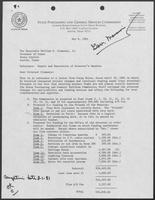 Letter from Homer A. Foerster to William P. Clements, Jr., May 8, 1981