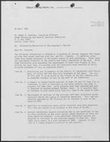 Letter from Craig A. Estes to Homer A. Foerster, April 29, 1981