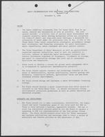 Draft of report titled "Texas 2000 Commission, Recommendations", November 6, 1981