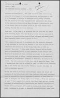 Press release from the Office of Governor William P. Clements, Jr., regarding redistricting plans, December 1, 1981