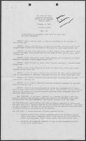 William P. Clements Executive Order 34, "Establishing the Governor's Task Force on State Trust and Asset Management", November 2, 1981