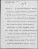 Press release from office of William P. Clements Jr. regarding two large industrial projects in El Paso, October 20, 1980