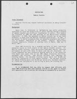 Issues for Meeting Between Governor Clements and Governor Trevino (Nuevo Leon) on February 11, 1988 regarding Agriculture, February 4, 1988