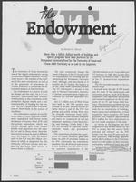 Magazine article titled "The UT Endowment,"  January/February 1987