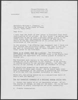 Letter from Peter O'Donnell to William P. Clements, December 11, 1990