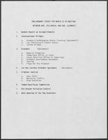 Preliminary issues for March 21-22 Meeting Between Governor Villarreal and Governor Clements