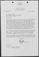 Letter from William P. Clements, Jr., to Albert B. Alkek, July 30, 1980