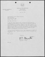 Letter from William P. Clements, Jr., to The Honorable Carole Keeton McClellan, June 19, 1979