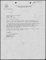 Letter from Susan Engeleiter to William P. Clements, Jr.,  August 15, 1989
