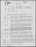 Memorandum from Jim Francis to Peter O'Donnell regarding Texas Republican Party activities, September 3, 1982
