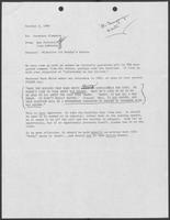 Memo from Ken Fairchild and Lisa LeMaster to William P. Clements regarding Objective for Monday's Debate, October 2, 1986